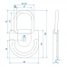 rs0039 Surrningsögla 89x85mm 