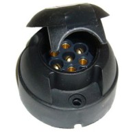 bel0014 Släpvagnskontakt hona 7-polig