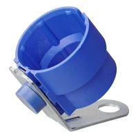 bel0023 Hållare till släpvagnskontakt plast blå bel0023 Hållare till släpvagnskontakt plast blå
