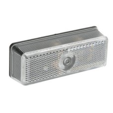 bel0029 Reservglas vit till positionslampa bel0002