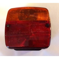 bel0132s Baklykta Ajba med skyltbelysning. bel0132s Baklykta Ajba med skyltbelysning.