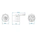 bel3018 Adapter 7-13-polig bil-trailer