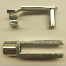 g0207 Gaffelhuvud M10, komplett med ES-bult