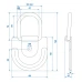 rs0039 Surrningsögla 89x85mm