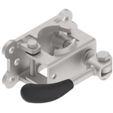 rs0174 Klämfäste förstärkt ledad vev för rör Ø48mm