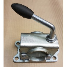 rs0177 Klämfäste förstärkt kort vev för rör Ø48mm