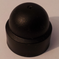 rs0314s Mutterskydd 10 st. Svart för M12 mutter rs0314s Mutterskydd 10 st. Svart för M12 mutter