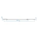 rsa001807 Bromswire Alko 770/980mm nippel/hylsa - t-ända/svamp