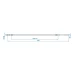 rsa012413 Bromswire BPW 1330/1555mm nippel/hylsa-gänga