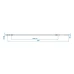 rsa012416 Bromswire BPW 1630/1855mm nippel/hylsa-gänga