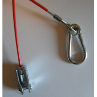 rsp0347 Katastrofwire Knott 1050mm karbinhake/gaffel rsp0347 Katastrofwire Knott 1050mm karbinhake/gaffel