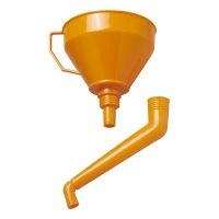 tbh3008 Tratt i plast med vinklad pip